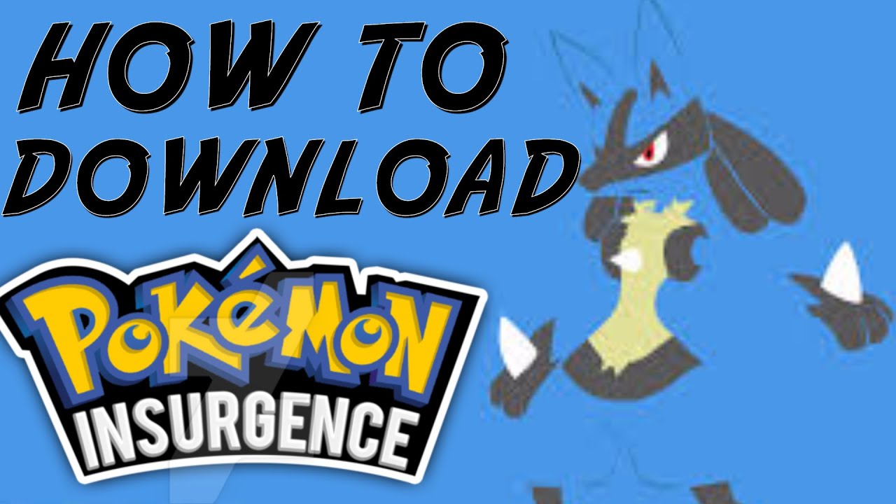 How To Pokemon Insurgence On Mac